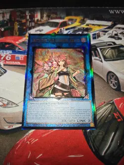 Yu-Gi-Oh! Hiita the Fire Charmer, Ablaze (PUR) RA04-EN074 Quarter Century Stamed - Image 3