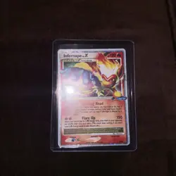 Pokemon Infernape LV X HOLO RARE DP10 Black Star PROMO DP10 2007 Card NM-Mint - Image 1