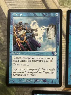 MTG Foil Tinker Gush Fact or Fiction Disrupt Vintage Lot of 5 Cards - NM/LP+ ?? - Image 2