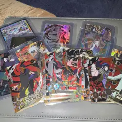 NARUTO TRADING CARD TCG LOT- HOLO RARES NR-COLLECTABLE CARD GAME - Image 1