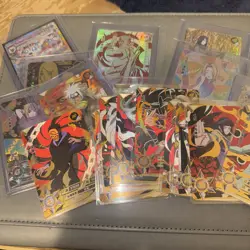 NARUTO TRADING CARD TCG LOT- HOLO RARES NR-COLLECTABLE CARD GAME - Image 2