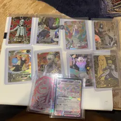 NARUTO TRADING CARD TCG LOT- HOLO RARES NR-COLLECTABLE CARD GAME - Image 5