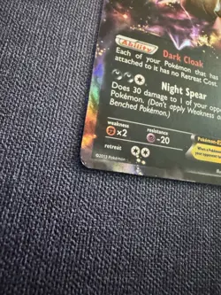 Pokemon TCG Darkrai EX Ultra Rare Card 88/113 Legendary Treasures - Image 2