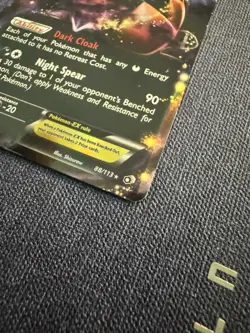 Pokemon TCG Darkrai EX Ultra Rare Card 88/113 Legendary Treasures - Image 3