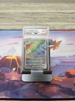 2022 POKEMON SWSH FA/CHARIZARD VSTAR BRILLIANT STARS-SECRET #174 PSA GEM MT 10 - Image 1