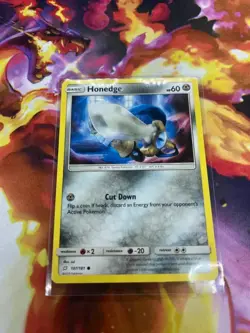 Honedge 107/181 Sm-Team Up Regular LP-Lightly Played Pokemon Card TCG - Image 3