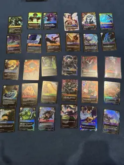 Riftbound: League Of Legends Tcg 30 Card Lot All rare foils NM - Image 1