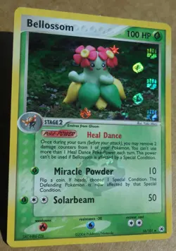 Bellossom 16/101 Rare Reverse-Holo Hidden Legends Set Pokemon Card NM - Image 1