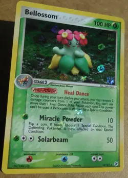 Bellossom 16/101 Rare Reverse-Holo Hidden Legends Set Pokemon Card NM - Image 2