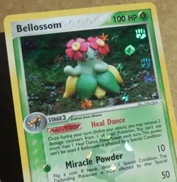 Bellossom 16/101 Rare Reverse-Holo Hidden Legends Set Pokemon Card NM - Image 3