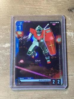 Gundam Card Game ST01 Heroic Beginnings ST01-005 C+ GM (NM) - Image 1