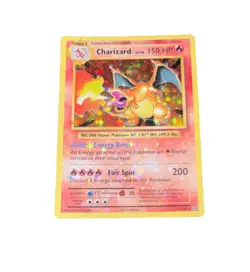 Pokemon TCG Charizard Evolutions Holo Rare Card 11/108 LP-NM Condition - Image 1
