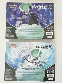 Pokemon TCG Ice & Shadow Rider Calyrex V Box Factory Sealed (Set of 2) 820650809002 - Image 5