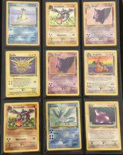 Pokemon- TCG Trading Card Lot 27 Cards Vintage Holo Rare Promo No Symbol 1st Ed - Image 2