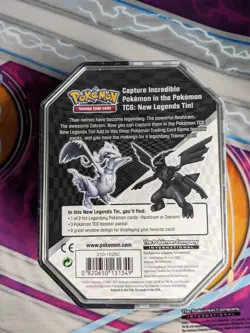 Sealed New Legends Tin Reshiram Pokemon Trading Card Game Pokemon TCG - Image 5