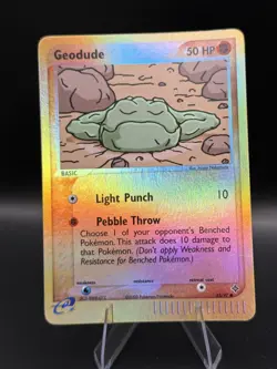 Pokemon Card Geodude 55/97 EX Dragon Reverse Holo 107💎NM💎 - Image 1