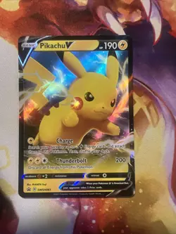 Pikachu V SWSH061 Jumbo Cards Holo for sale online - Image 1