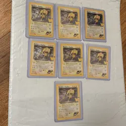 Pokemon Card Rocket's Zapdos 15/132 Celebrations HOLO Lot Of 7 - Image 1