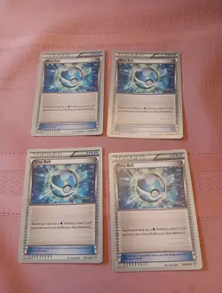 4x Pokemon TCG Card 2015 Primal Clash - Dive Ball 125/160 WC 2016 - Image 1