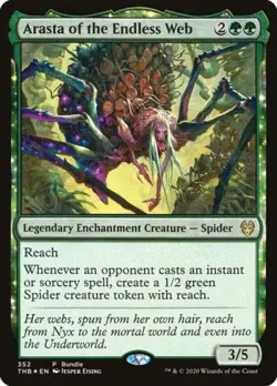 Arasta of the Endless Web -Foil Light Play MTG Promos: Unique and Miscellaneous - Image 1
