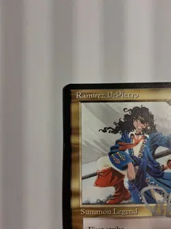 Ramirez DePietro MTG Legends Uncommon Legendary Creature Autographed - Image 4