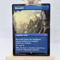 Magic: Lord of the Rings: Rivendell #0344 Borderless Near Mint NM Single - Image 1