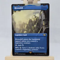 Magic: Lord of the Rings: Rivendell #0344 Borderless Near Mint NM Single - Image 2