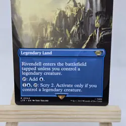 Magic: Lord of the Rings: Rivendell #0344 Borderless Near Mint NM Single - Image 5