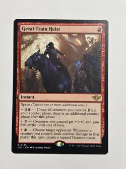 Outlaws of Thunder Junction Magic: The Gathering Great Train Heist - Image 1