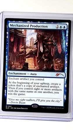 2024 MTG Magic the Gathering Secret Lair Drop SLD #1841 Mechanized Production - Image 1