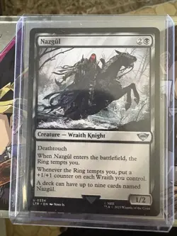 MTG NMT Nazgul (0334) Universes Beyond: the Lord of the Rings - Image 1