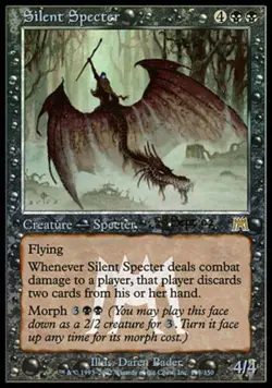 [1x] Silent Specter - Foil - Prerelease Promo Damaged, English Pre-Release Promo - Image 1