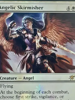 MTG Angelic Skirmisher Unique & Misc. Promos Foil Promo Rare NM - Image 4