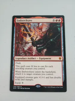 MTG Embercleave Throne of Eldraine ELD 120 Equipment Artifact Magic NM - Image 1