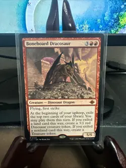 Bonehoard Dracosaur The Lost Caverns of Ixalan Regular - Image 1