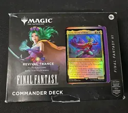 Magic The Gathering MTG Final Fantasy Commander Deck Revival Trance Box Damage - Image 1