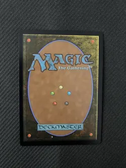 Phyrexian Vindicator (Oil Slick Raised Foil) Misprint Back - Image 2