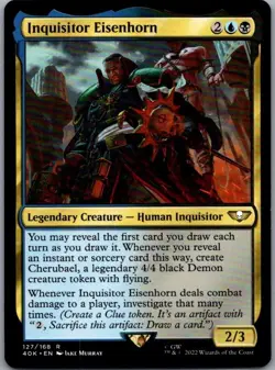 #127 Inquisitor Eisenhorn Universes Beyond: Warhammer 40,000 Rare - Image 1