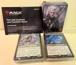 Open Box- Magic the Gathering Black Mage Starter Deck 2019, 2 Sealed Decks, READ - Image 1