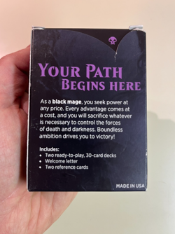 Open Box- Magic the Gathering Black Mage Starter Deck 2019, 2 Sealed Decks, READ - Image 3