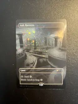 Ash Barrens (Borderless) (Galaxy Foil) Secret Lair Drop Foil - Image 2