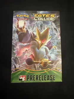 Pokemon TCG XY Fates Collide PreRelease Kit Box OPENED + Plastic Case - No Packs 820650831775 - Image 3