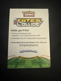 Pokemon TCG XY Fates Collide PreRelease Kit Box OPENED + Plastic Case - No Packs 820650831775 - Image 5