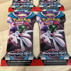 4 Pokemon TCG Paradox Rift Booster Packs New Factory Sealed Lot Of 4 Packs - Image 2