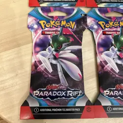 4 Pokemon TCG Paradox Rift Booster Packs New Factory Sealed Lot Of 4 Packs - Image 4