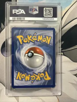 2015 POKEMON XY DOUBLE CRISIS #6 FULL ART/TEAM AQUA'S KYOGRE EX PSA 6 - Image 2