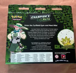 Pokemon TCG Champion's Path Turffield Gym Pin Collection Sealed - US SELLER - Image 2