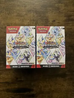 Pokemon TCG Prismatic Evolutions Booster Bundle lot of 2 Sealed - Image 1