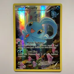Manaphy XY113 Pokemon Mythical Collection BlackStar Promo Holo FullArt NM/MINT!! - Image 1
