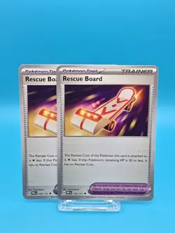 2x Rescue Board - 126/131 - Pokemon TCG - Prismatic Evolutions - Image 1